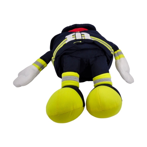 M&M's World Red Fireman Firefighte Stuffed Animal Plush Toy 14" Collectible - Picture 9 of 11